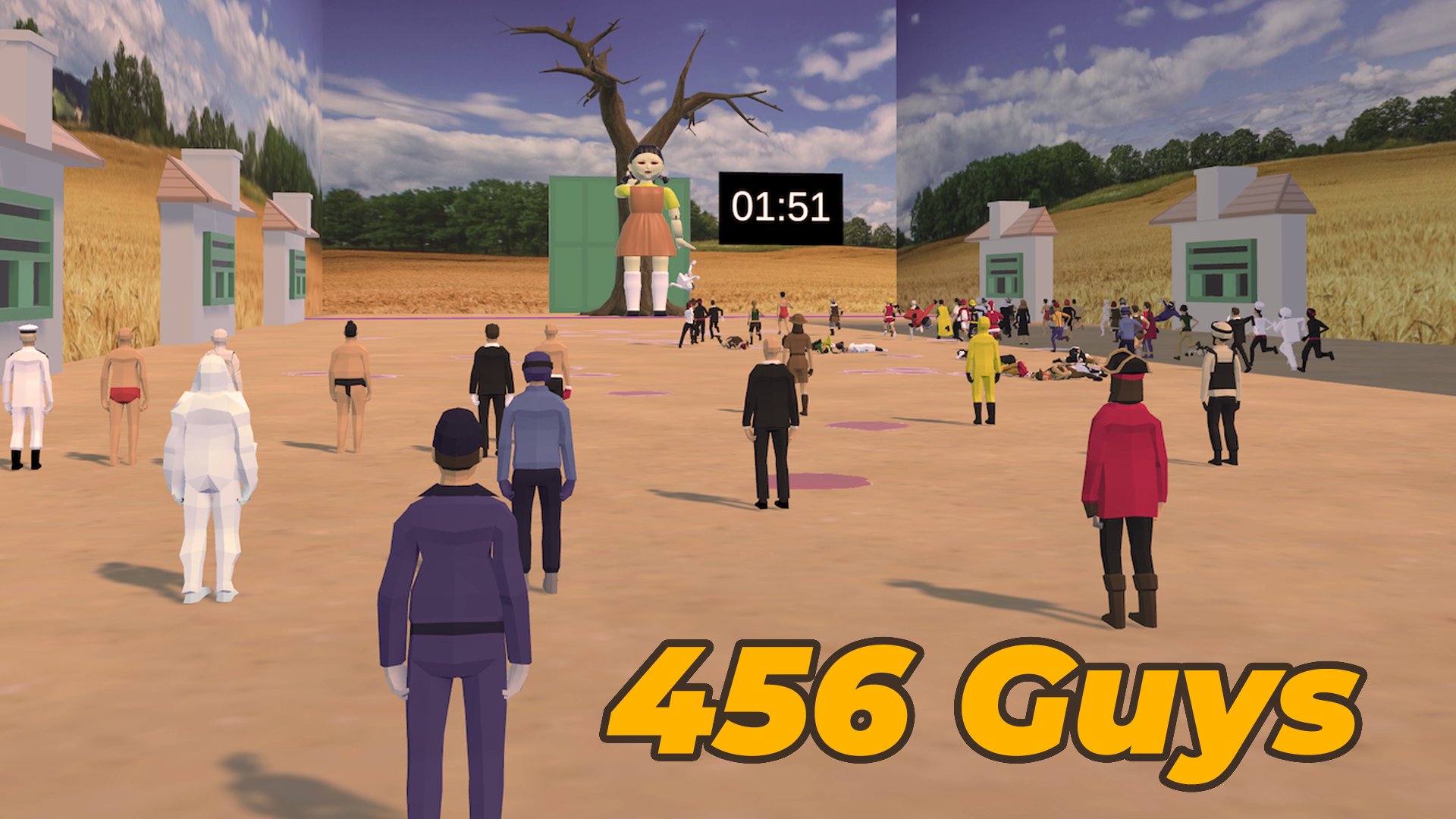 Thumbnail 456 Guys 🕹️ Play on CrazyGames