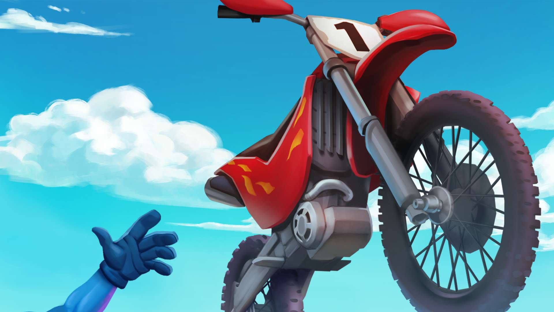 Airborne Motocross 🕹️ CrazyGamesでプレイ
