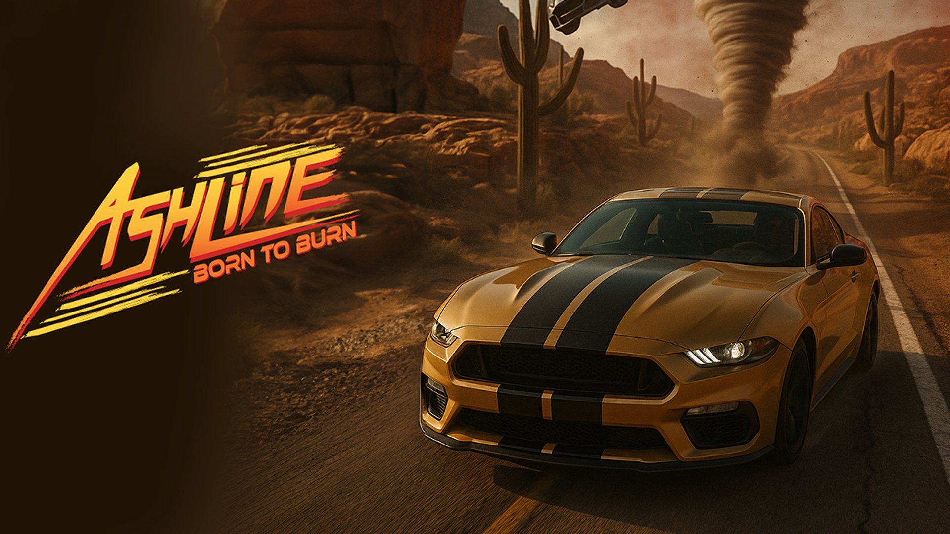 Thumbnail Ashline Racing: Born To Burn 🕹️ Play on CrazyGames