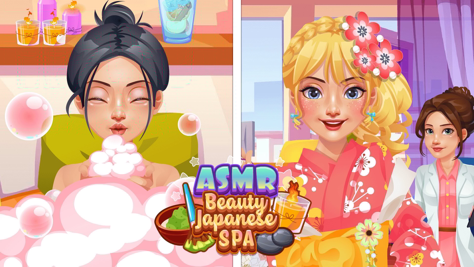 ASMR Beauty Japanese Spa - Relaxing - Play Now | ZestPlay Free