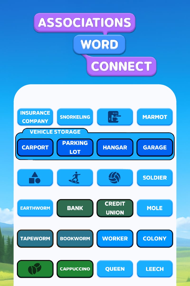 Associations - Word Connect