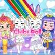 Chibi Doll Dress Up & Coloring