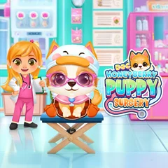 Doc HoneyBerry Puppy Surgery