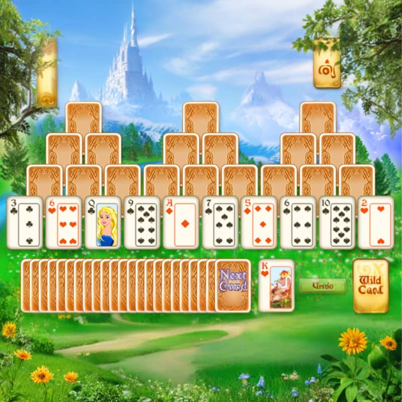 Magic Towers Solitaire game preview