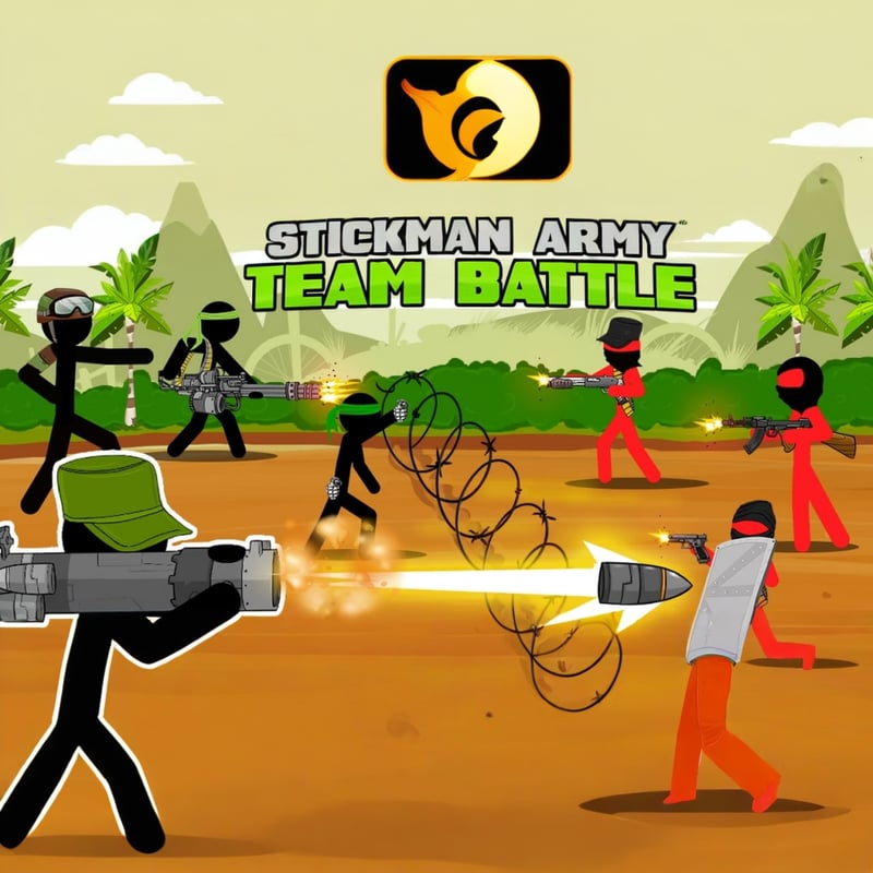 Stickman Army: Team Battle