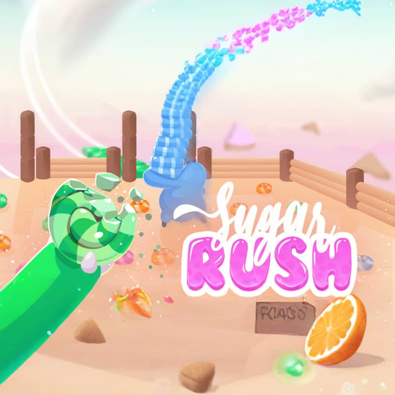 Sugar Rush Slot Game Interface