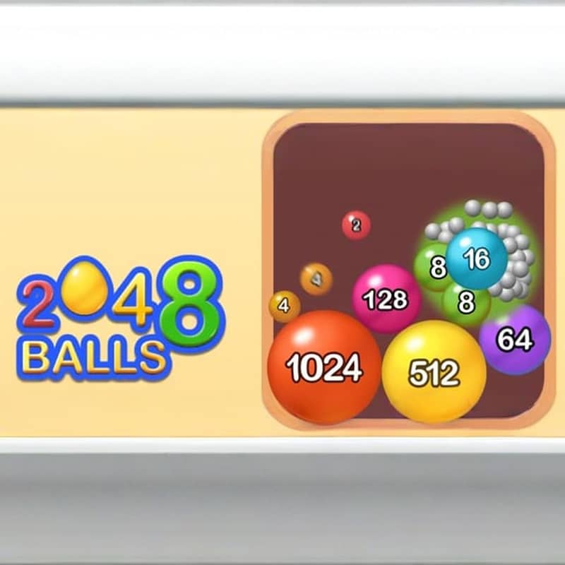 Crazy 2048 Balls 🕹️ Play on CrazyGames
