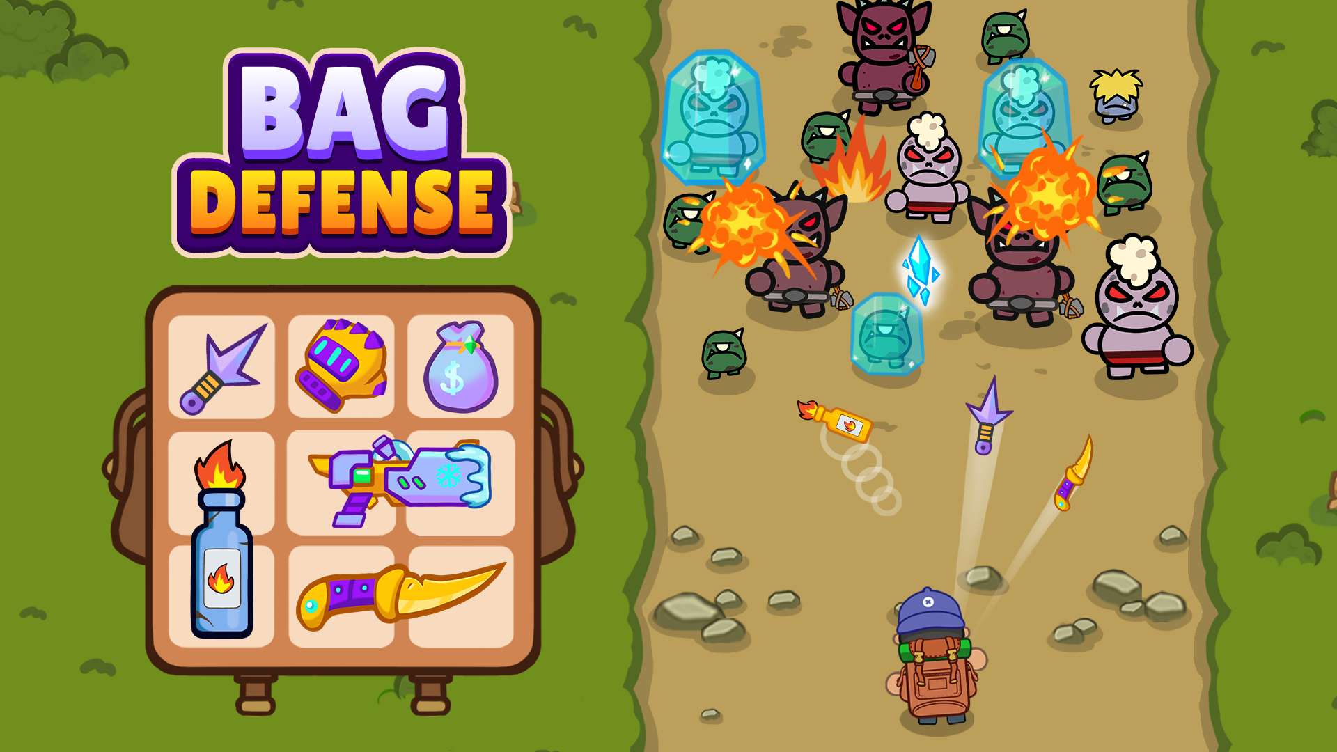 Bag Defense 🕹️ CrazyGamesでプレイ