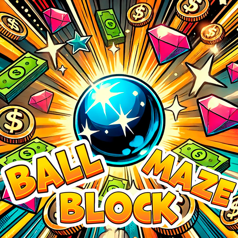 Ball Block Maze 🕹️ CrazyGamesでプレイ