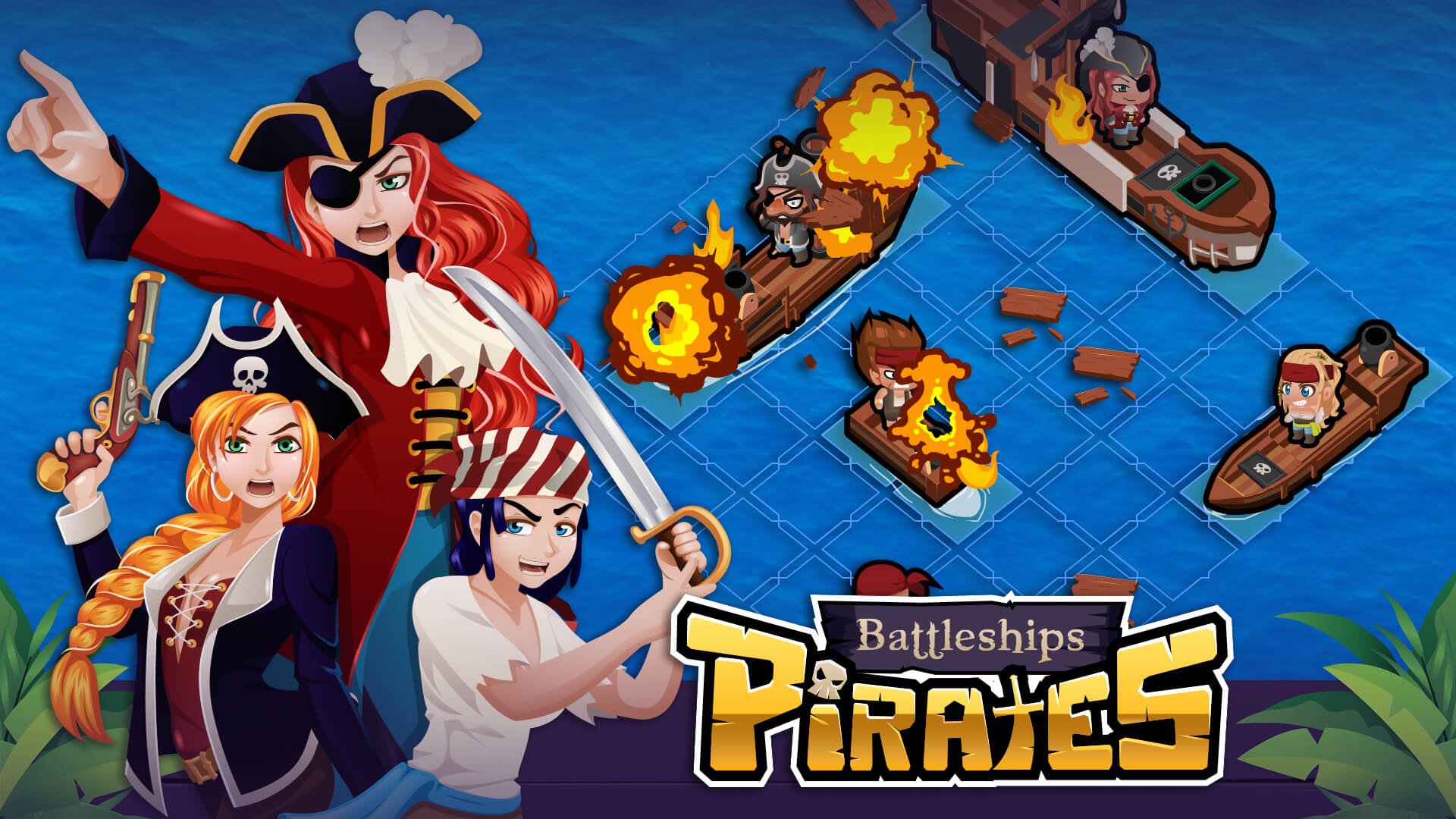Battleships Pirates Strategy | Challenge Friends, Win Rewards - Play for Free on ZestPlay