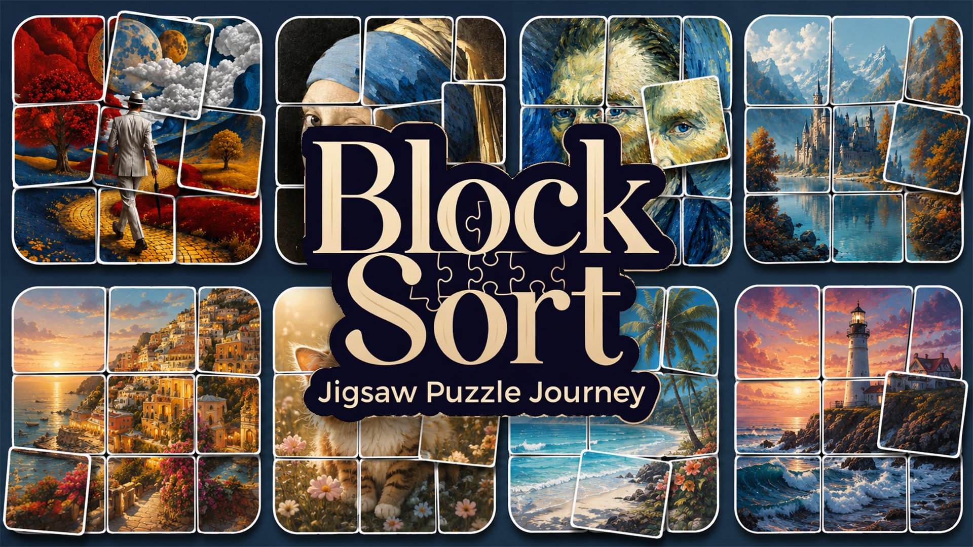 Block Sort - Jigsaw Puzzle Journey