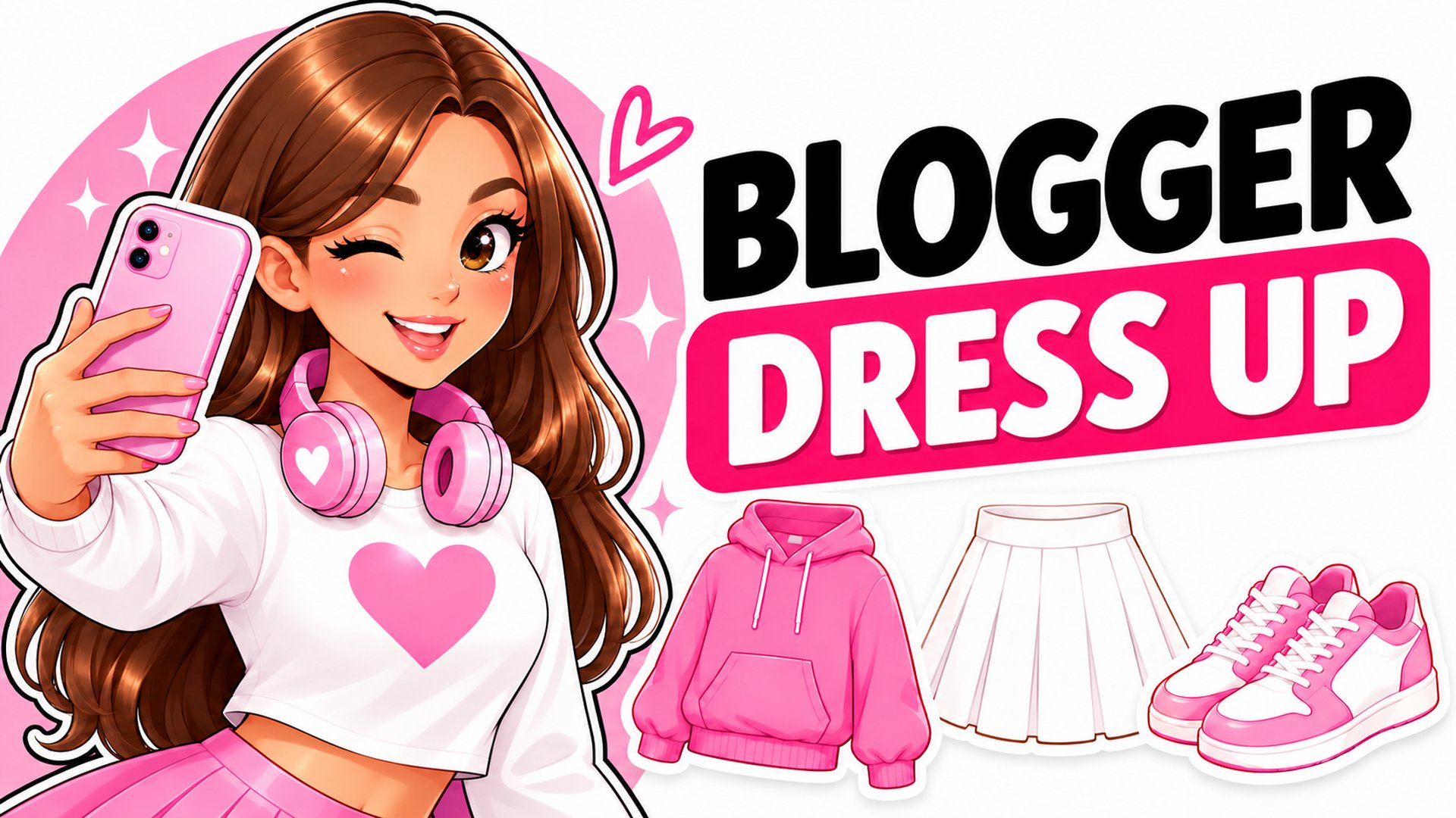 🎮 Blogger Dress Up 🕹️ Play on CrazyGames