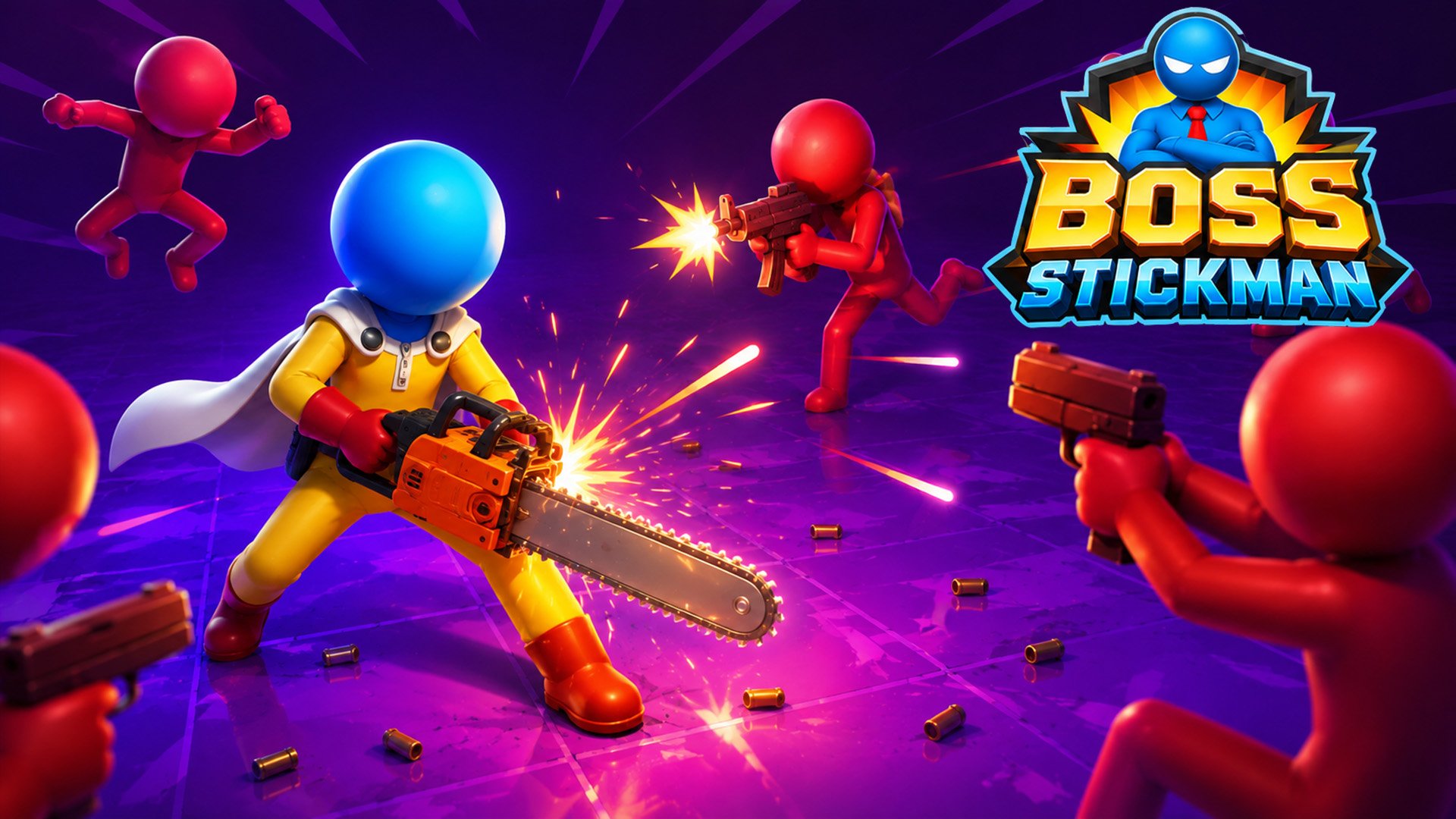 Boss Stickman - Fighting Stick It