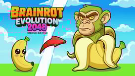 Brainrot Evolution: 2048 Merge Fight