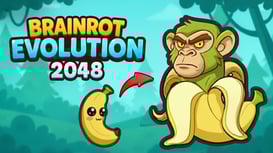 Brainrot Evolution: 2048 Merge Fight