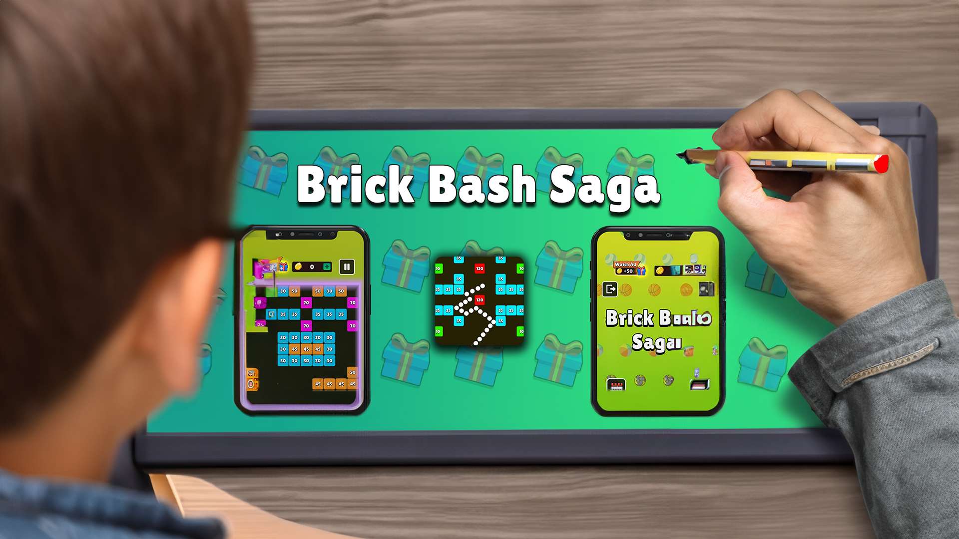 Brick Bash Saga 🕹️ Jogue na CrazyGames