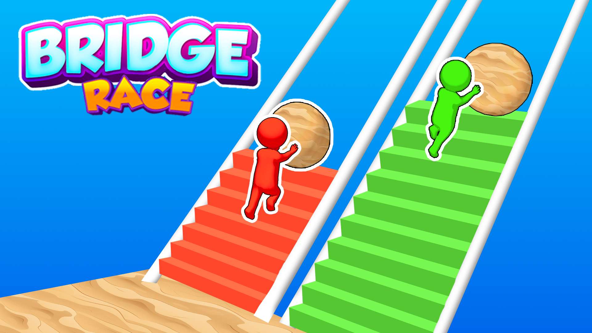 Bridge Race ?️ CrazyGamesでプレイ