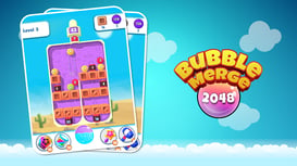 Bubble Merge 2048