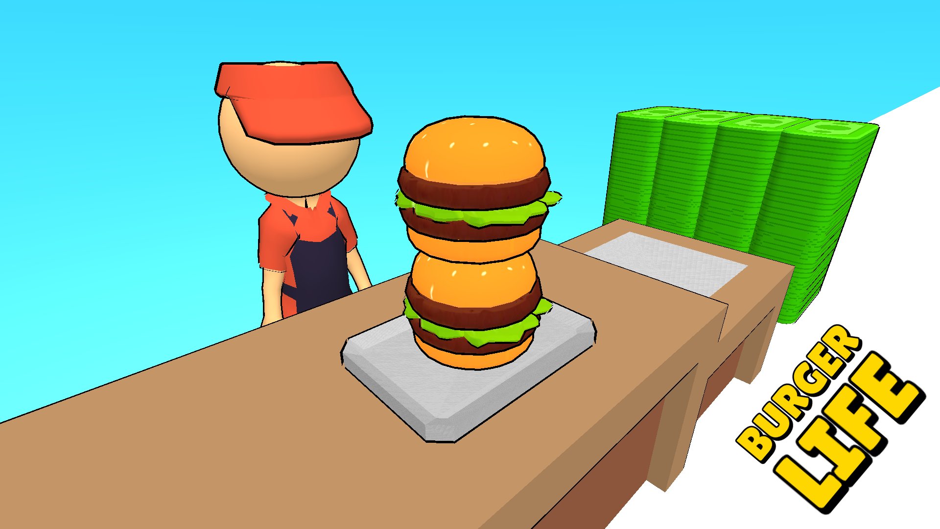 Thumbnail Burger Life 🕹️ Play on CrazyGames