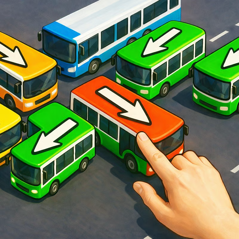 Bus Escape: Clear Jam