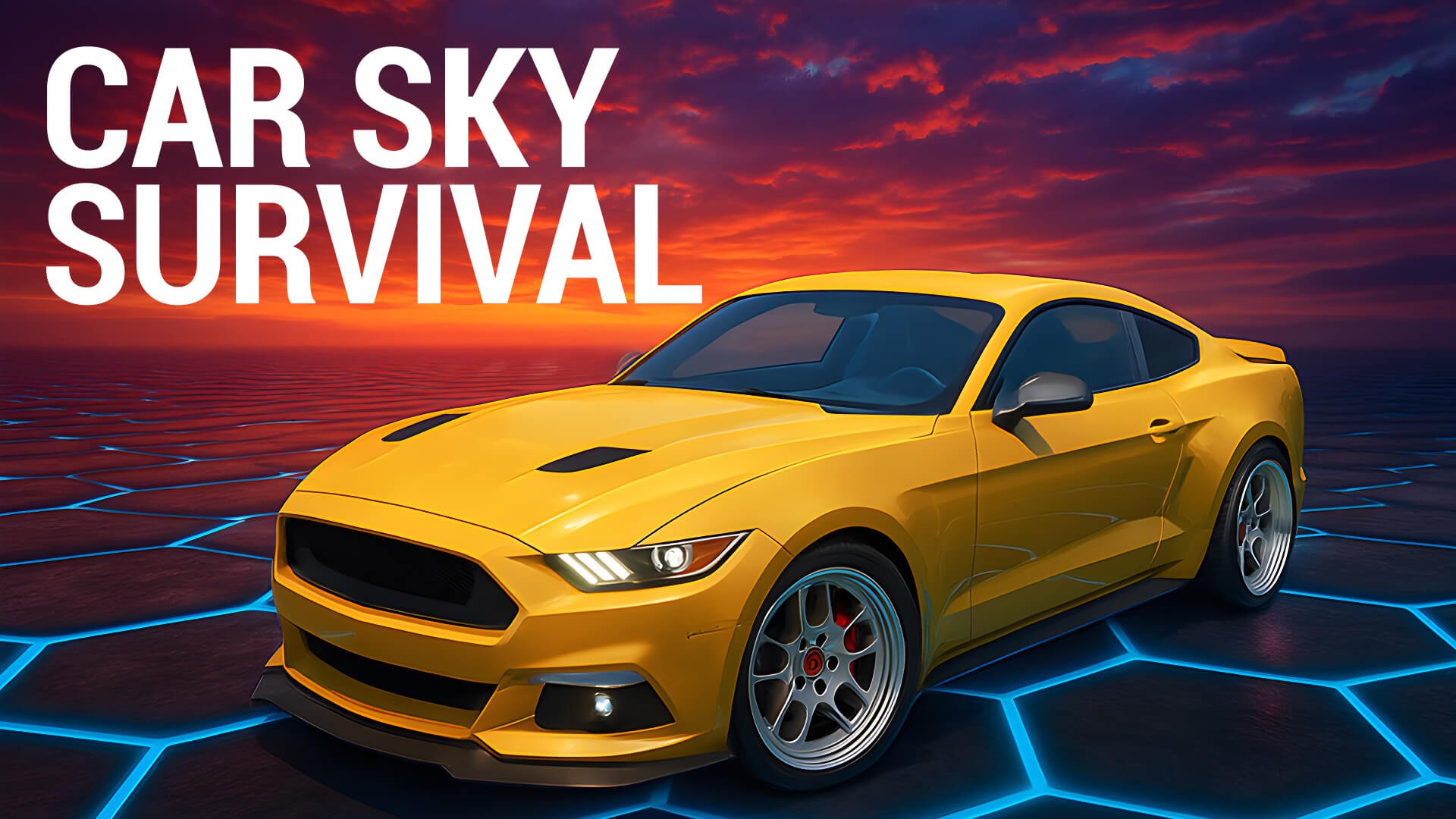 Thumbnail Car Sky Survival 🕹️ Play on CrazyGames