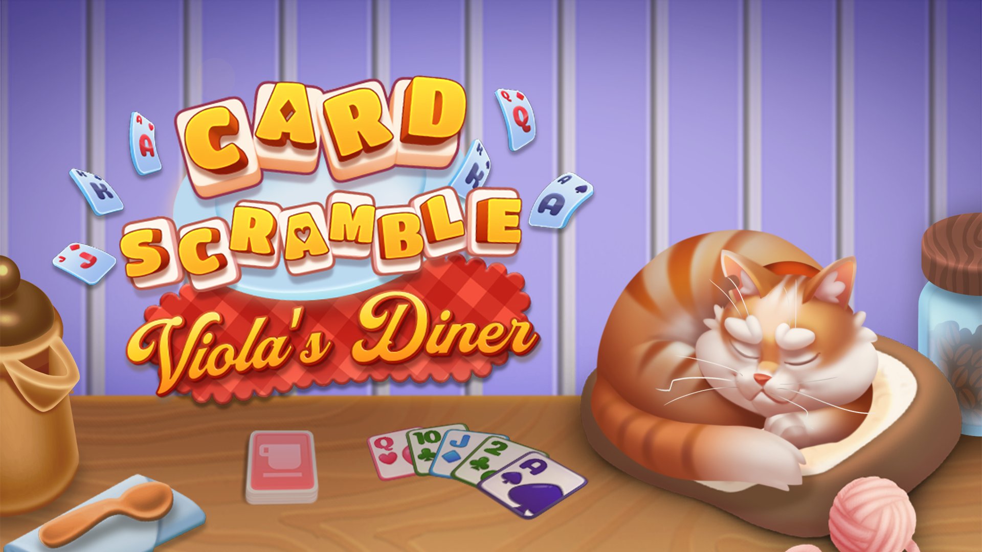 Thumbnail Card Scramble: Viola's Diner 🕹️ Play on CrazyGames