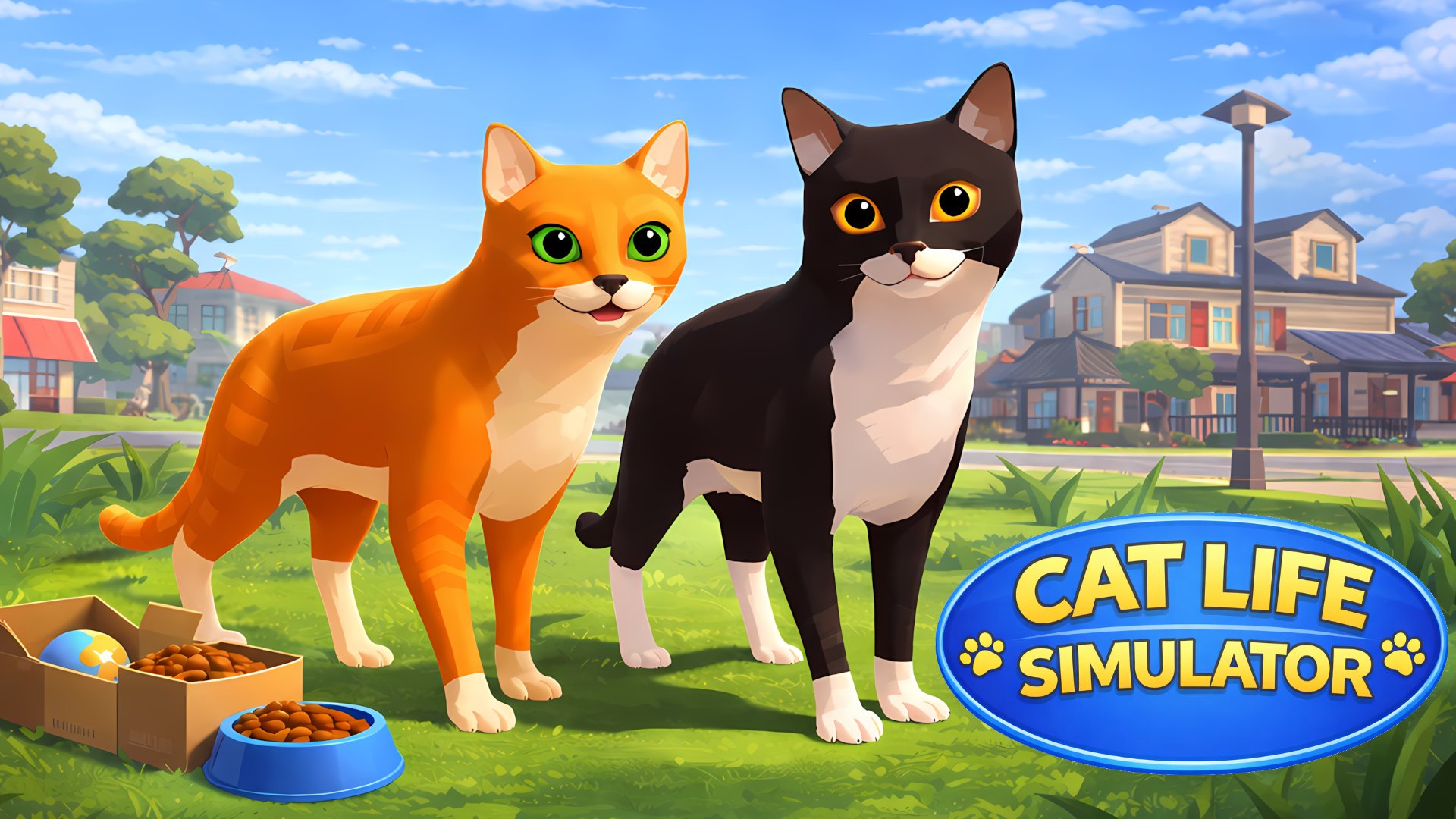 Cat Life Simulator 3D 🕹️ Juega en CrazyGames
