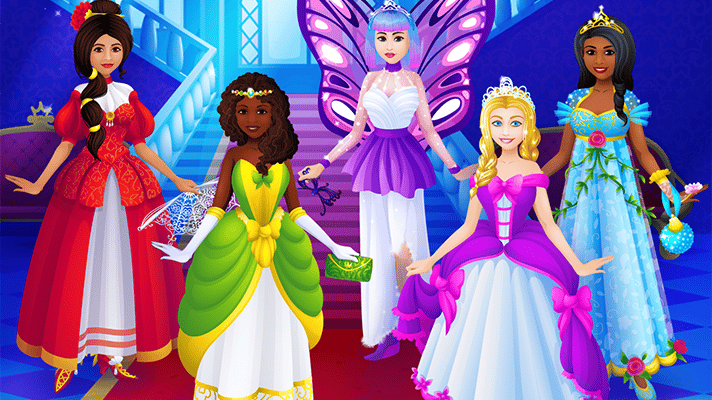 Cinderella Dress Up Girl  Play on CrazyGames