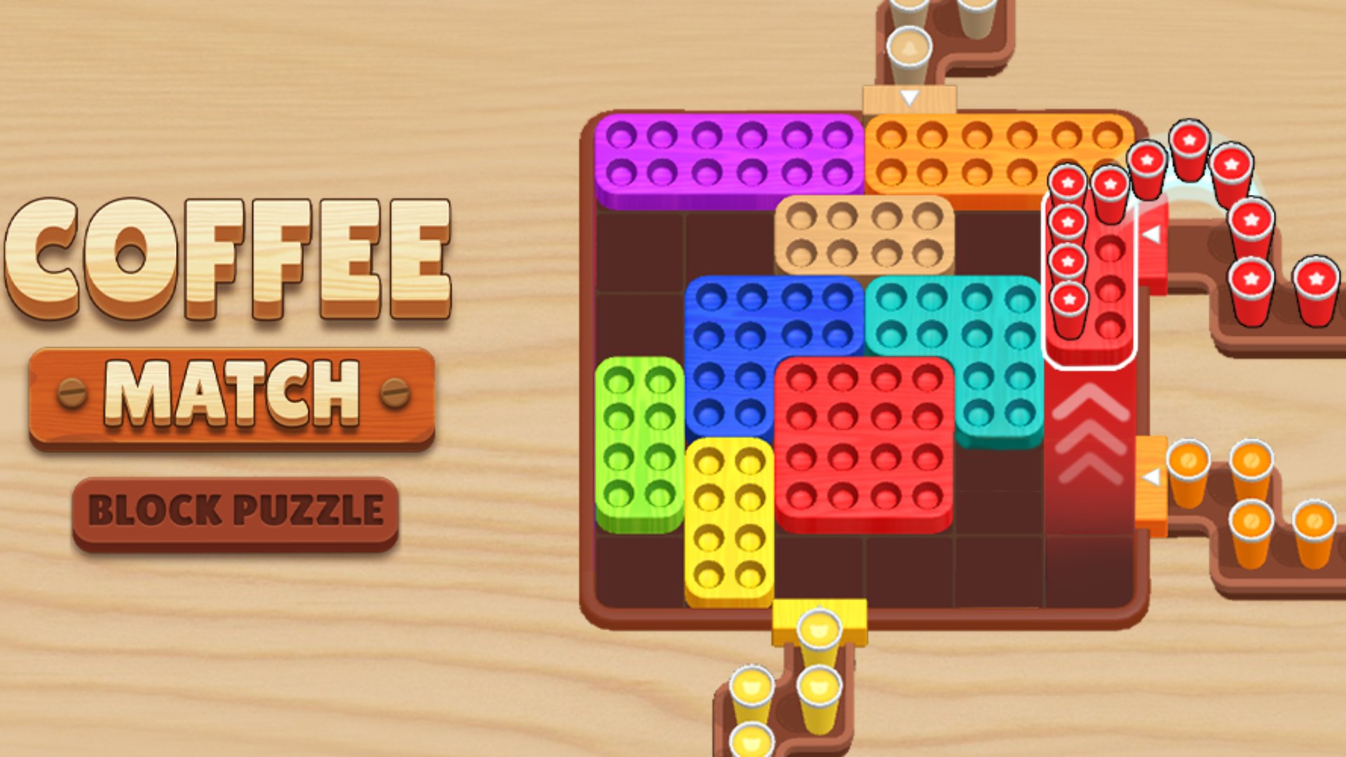 Free Coffee Match - Block Puzzle | Fast-Paced Sort Puzzle Game Play Now | ZestPlay