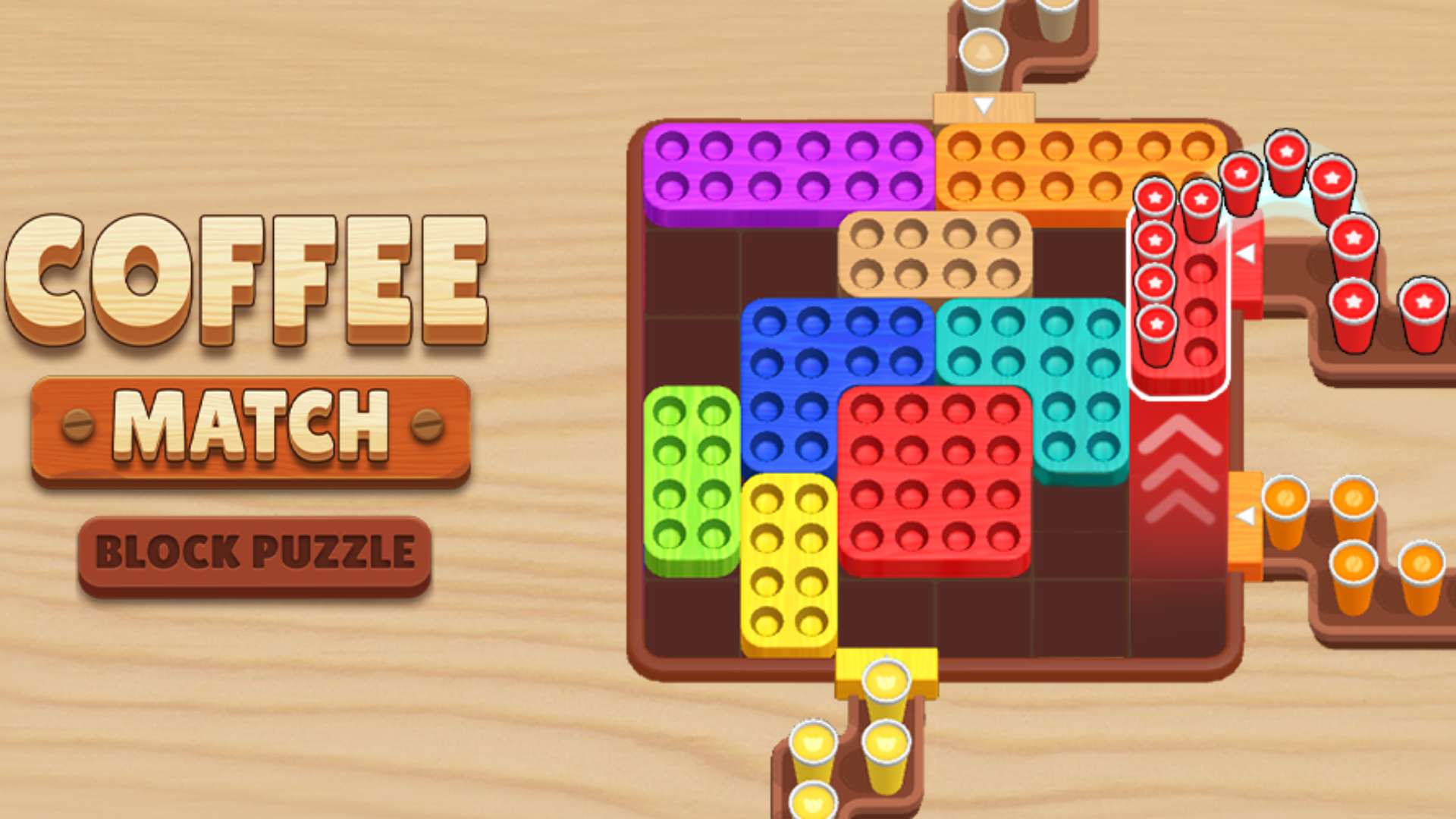 Coffee Match: Block Puzzle 🕹️ CrazyGames에서 무료로 플레이 하세요!