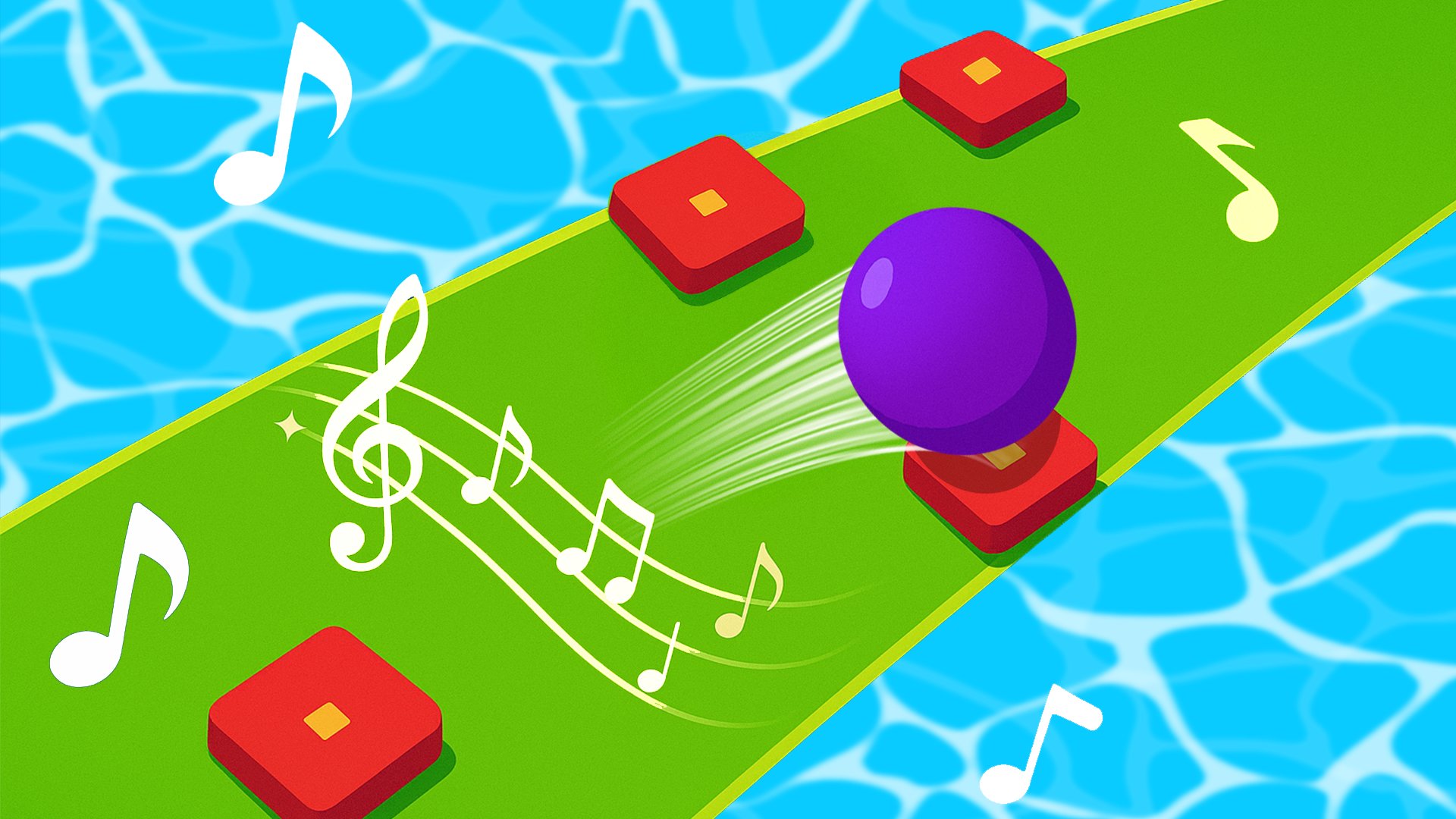 Color Music Hop Ball Games