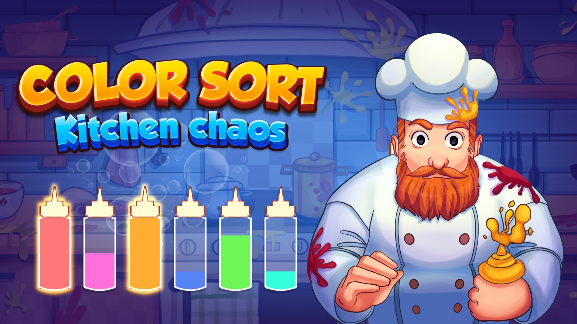 Color Sort: Kitchen Chaos