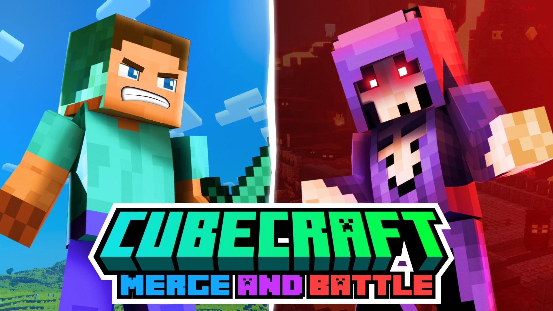 Free Play CubeCraft - Merge & Battle | Defend Noob Village, Battle Enemies - Play Now on ZestPlay