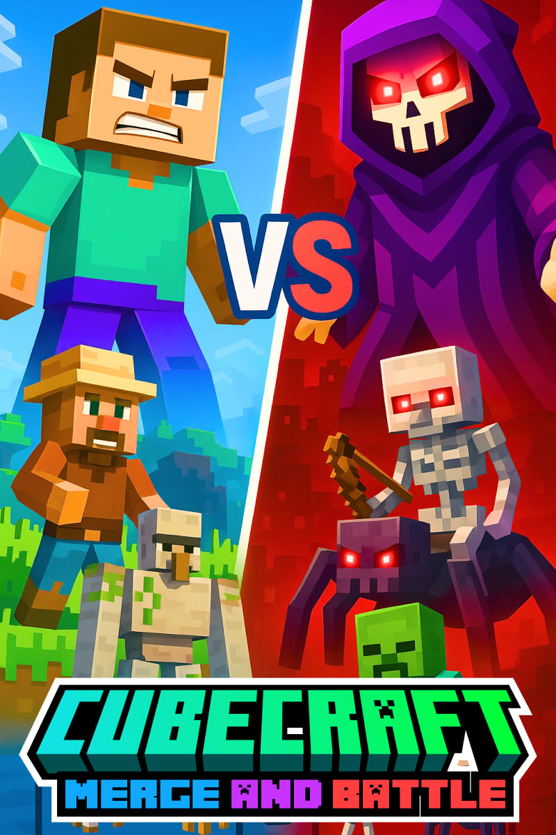 CubeCraft: Merge & Battle