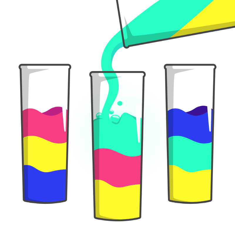 Cups - Water Sort Puzzle game preview
