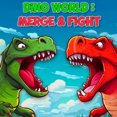 Dino World: Merge & Fight