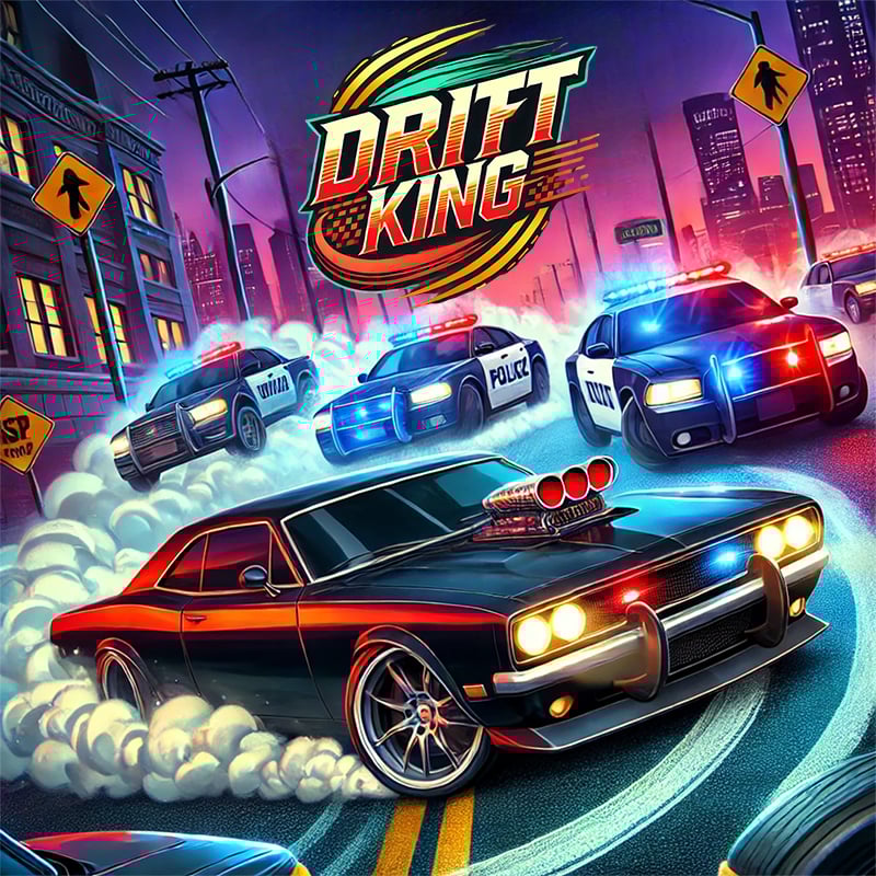 Drift King 🕹️ CrazyGamesでプレイ