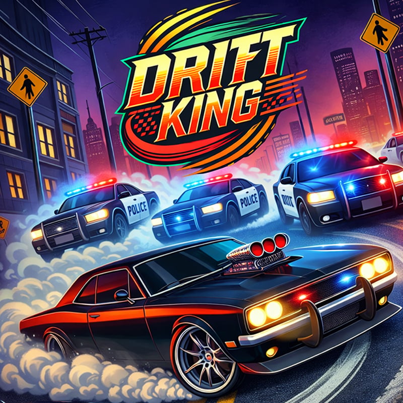 Drift King 🕹️ CrazyGamesでプレイ