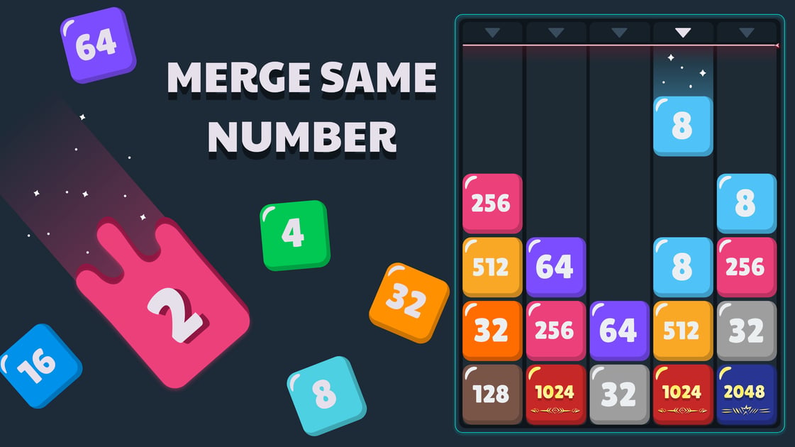2048-Spiele 🕹️ Spiele auf CrazyGames