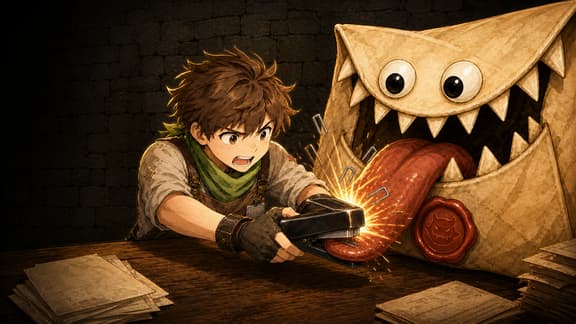 Dungeon Desk Job