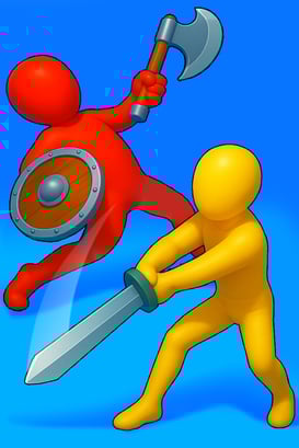 Epic Sword Battle! Fight in Arena