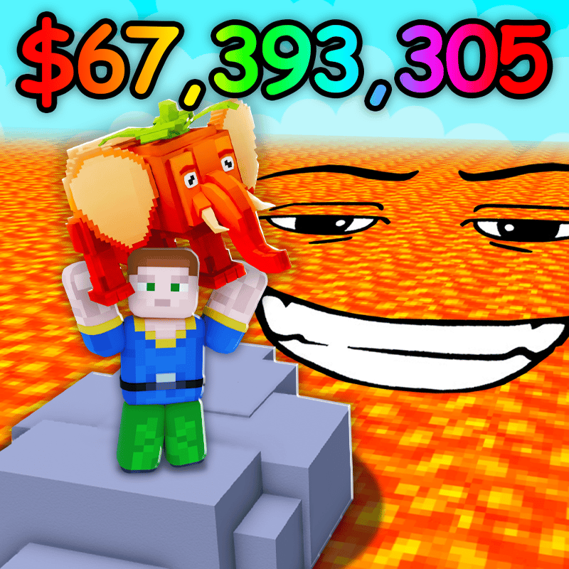 Escape Lava for Brainrots! 🕹️ CrazyGames'te oynayın