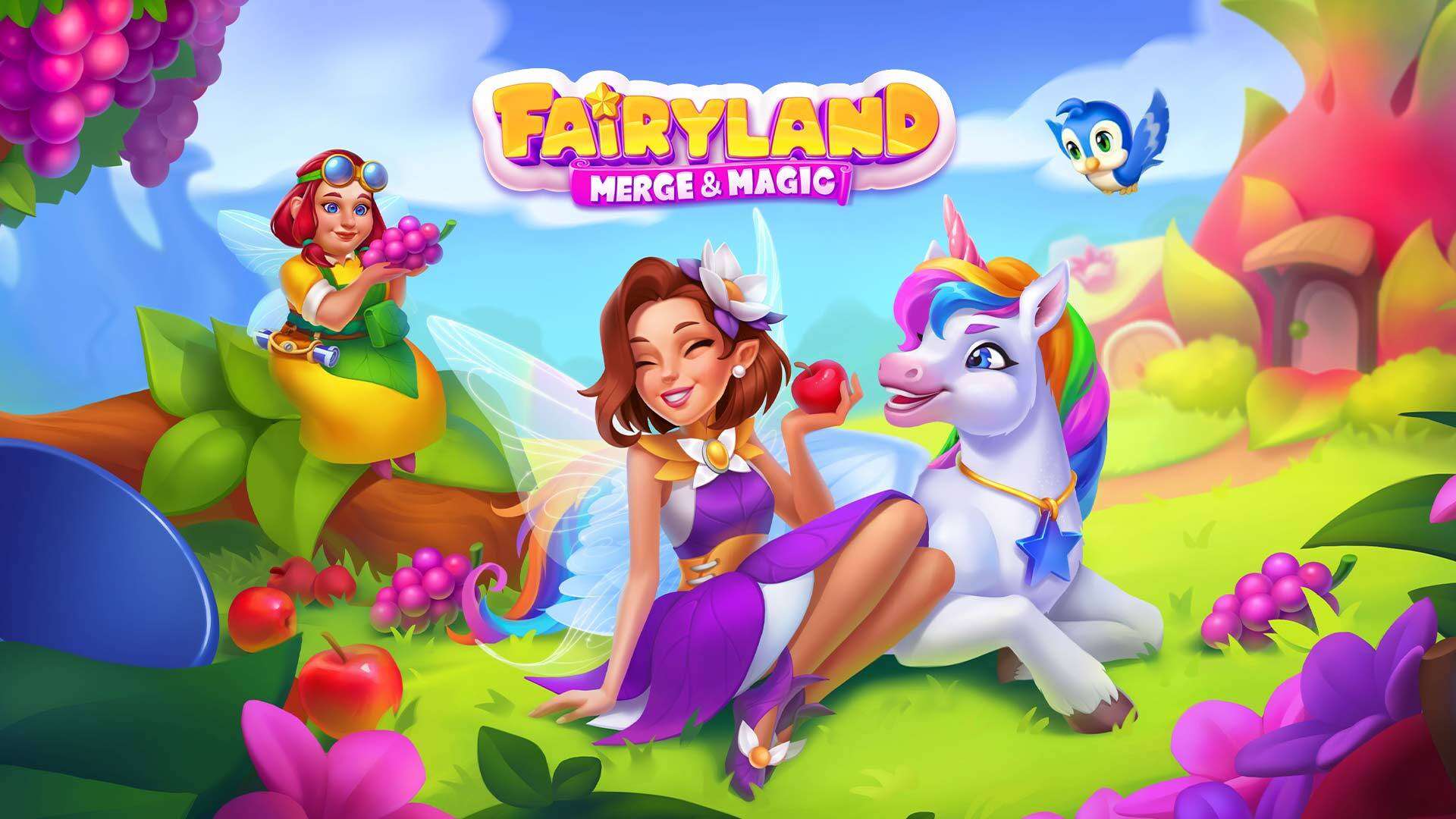 Fairyland Merge & Magic 🕹️ CrazyGamesでプレイ