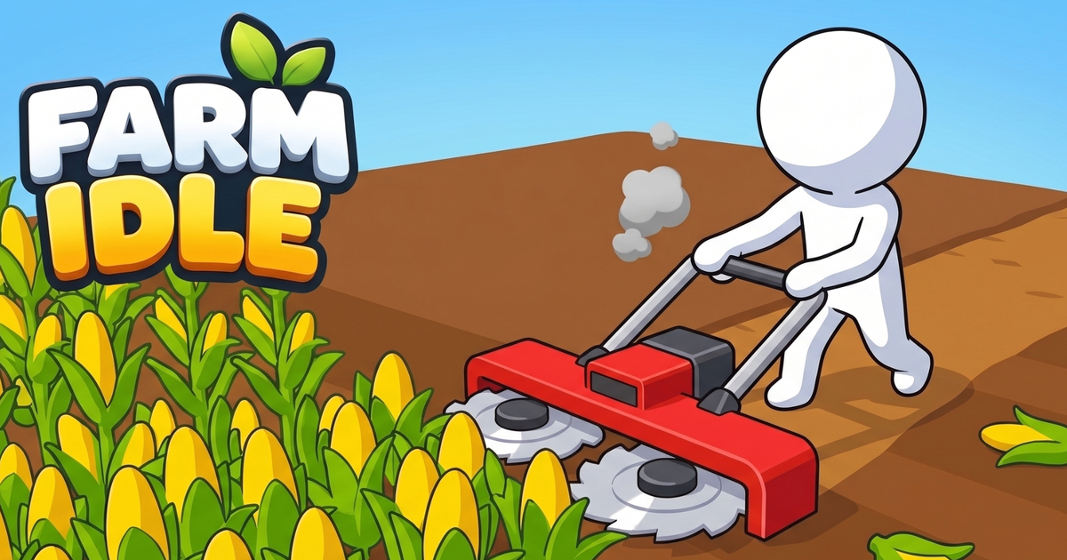Farm Idle Cut Crop - Tapkki Game