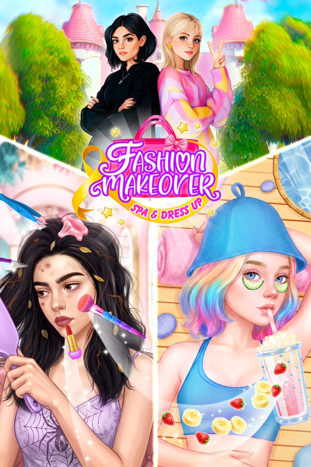 Fashion Makeover: Spa Dress Up