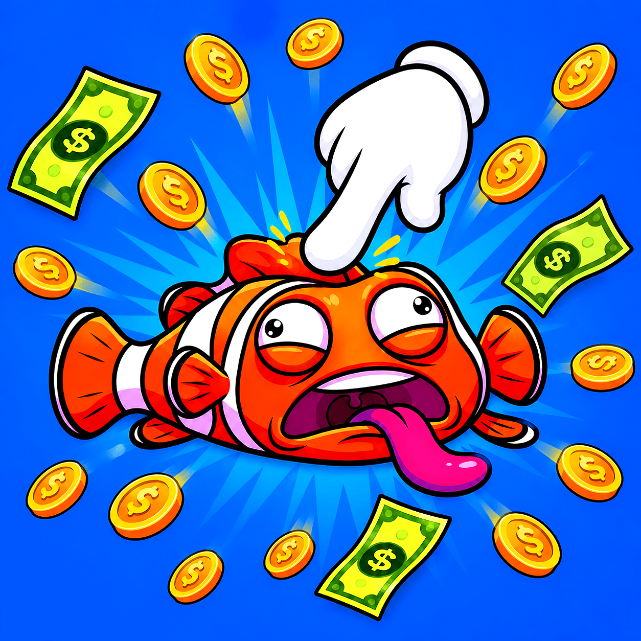 🎮 Fish Catch Idle 🕹️ CrazyGamesでプレイ