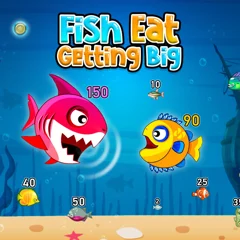 Fish Eat Getting Big