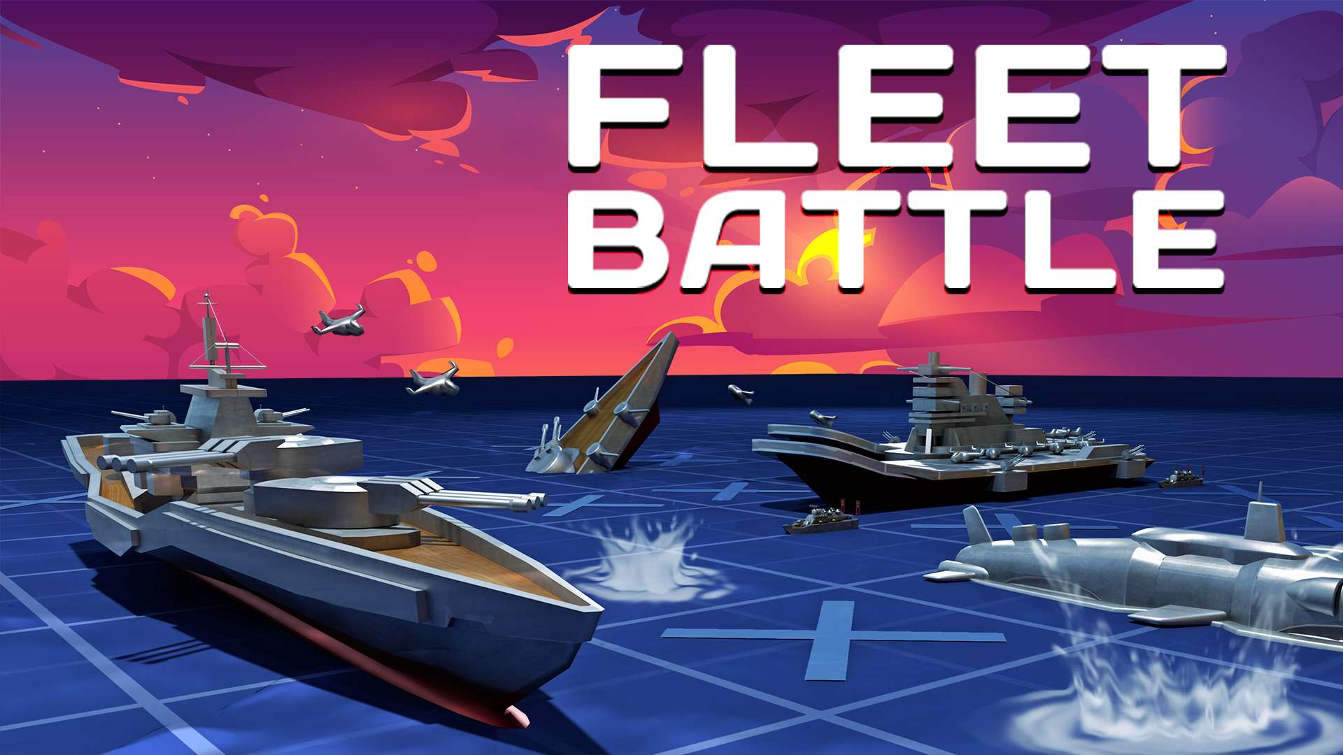 Fleet Battle 🕹️ CrazyGamesでプレイ