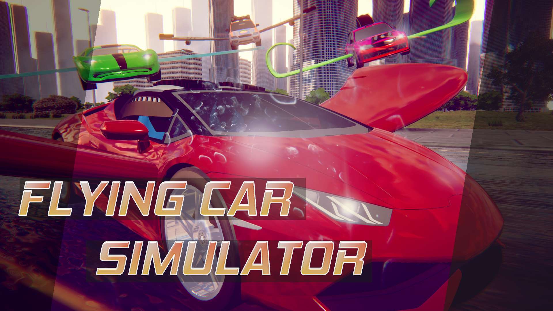 Flying Car Simulator 🕹️ CrazyGamesでプレイ