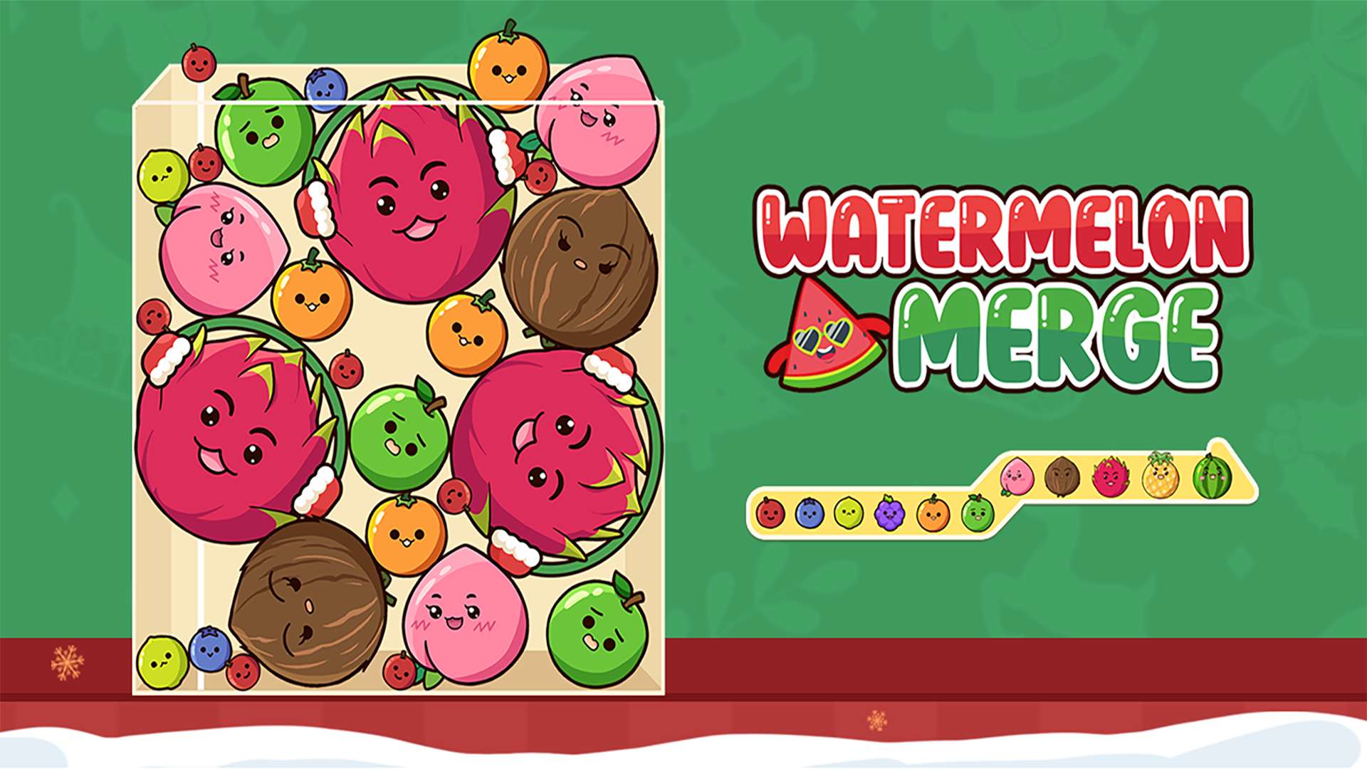 Fruit Merge: Juicy Drop Game 🕹️ CrazyGamesでプレイ